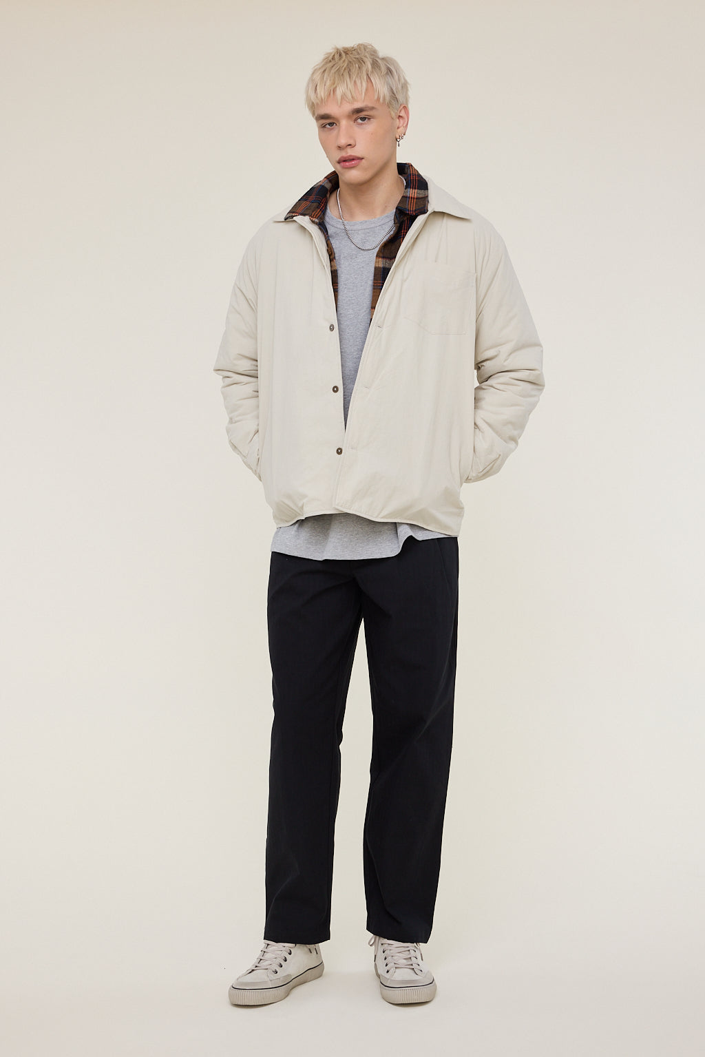 Liam Button Front Jacket