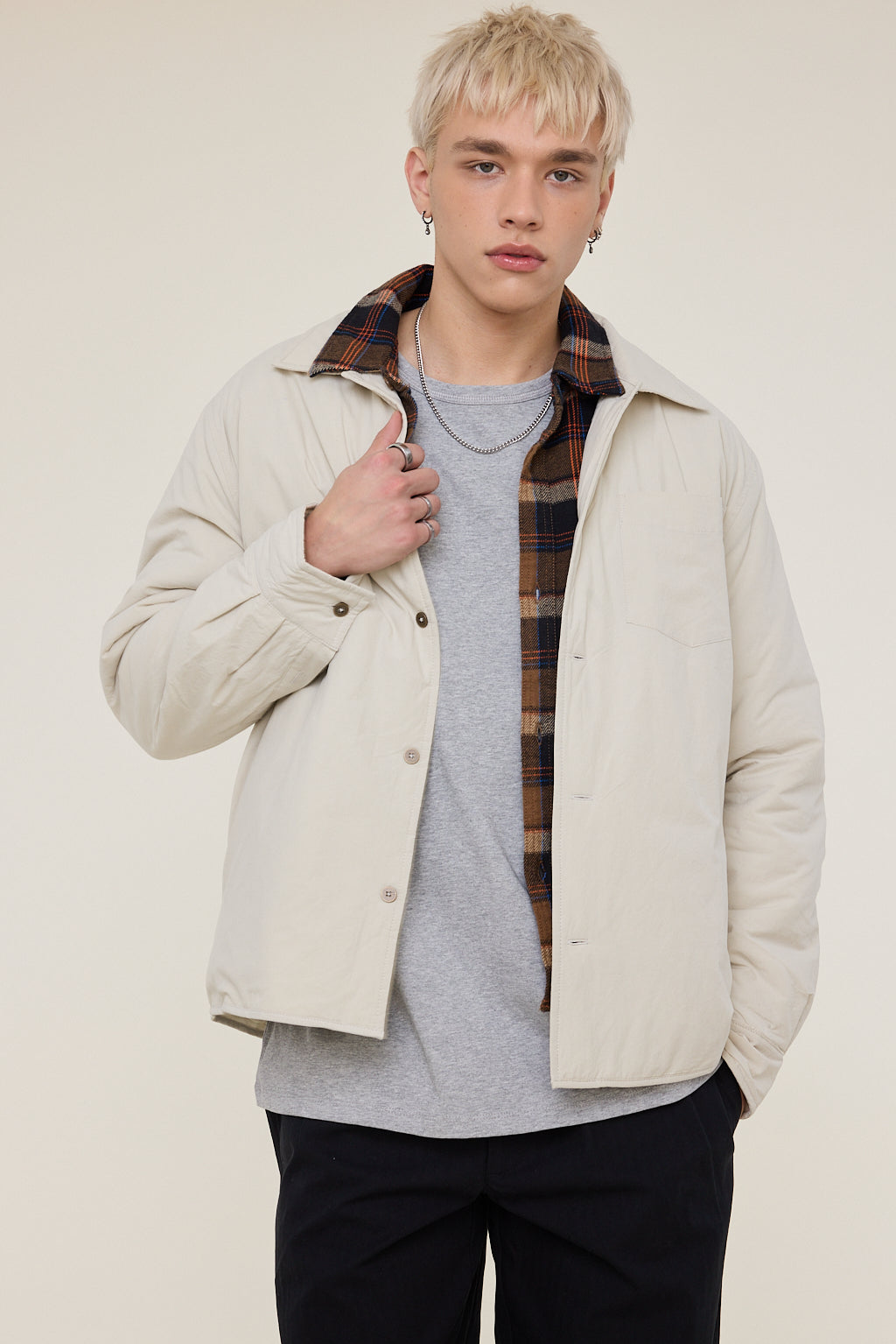Liam Button Front Jacket