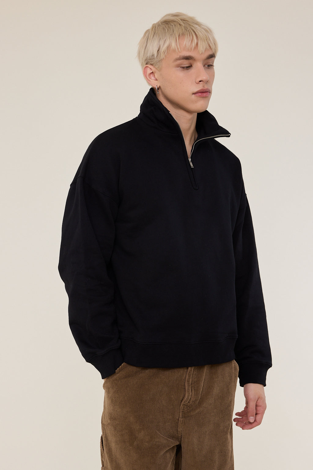 Vince Half Zip Up Sweater