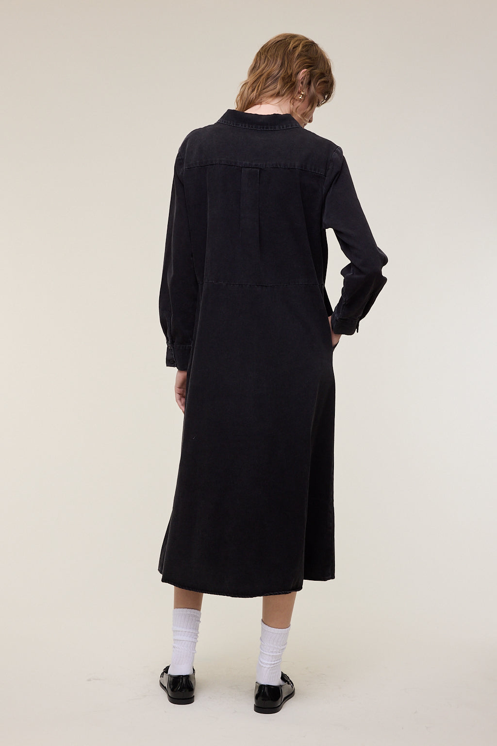 Eden Button Down Shirt Dress