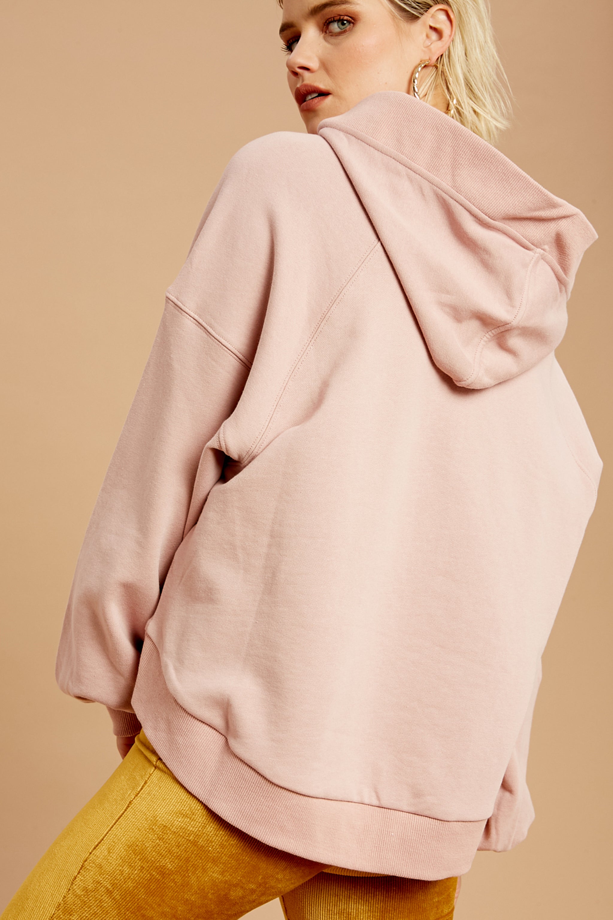 High Low Hoodie Sweater