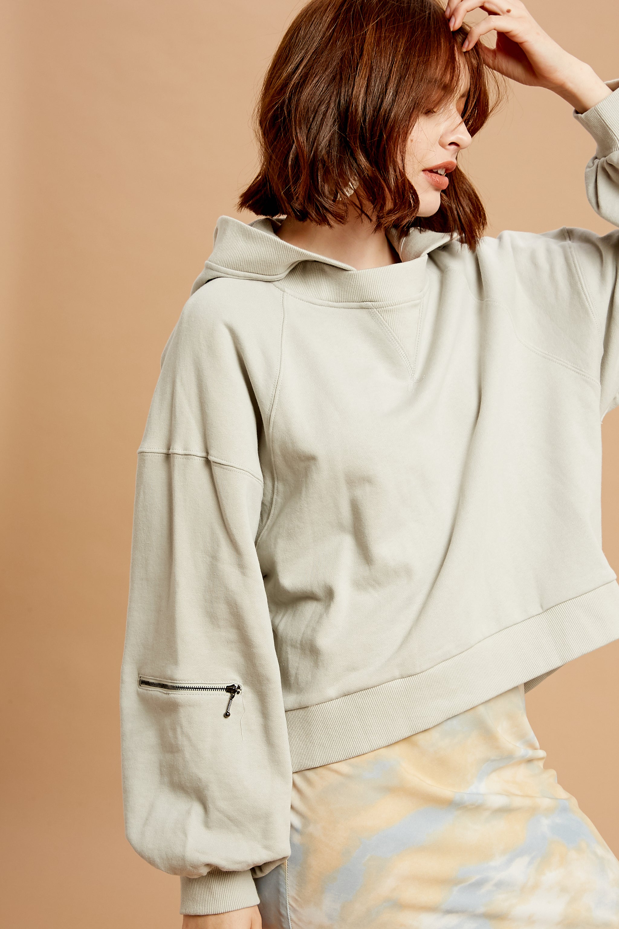 High Low Hoodie Sweater