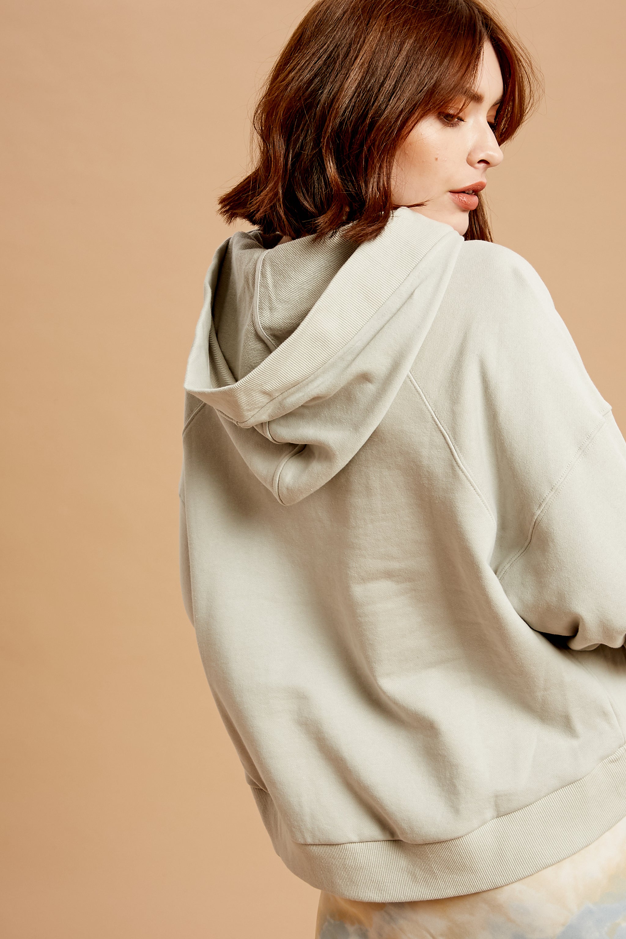 High Low Hoodie Sweater