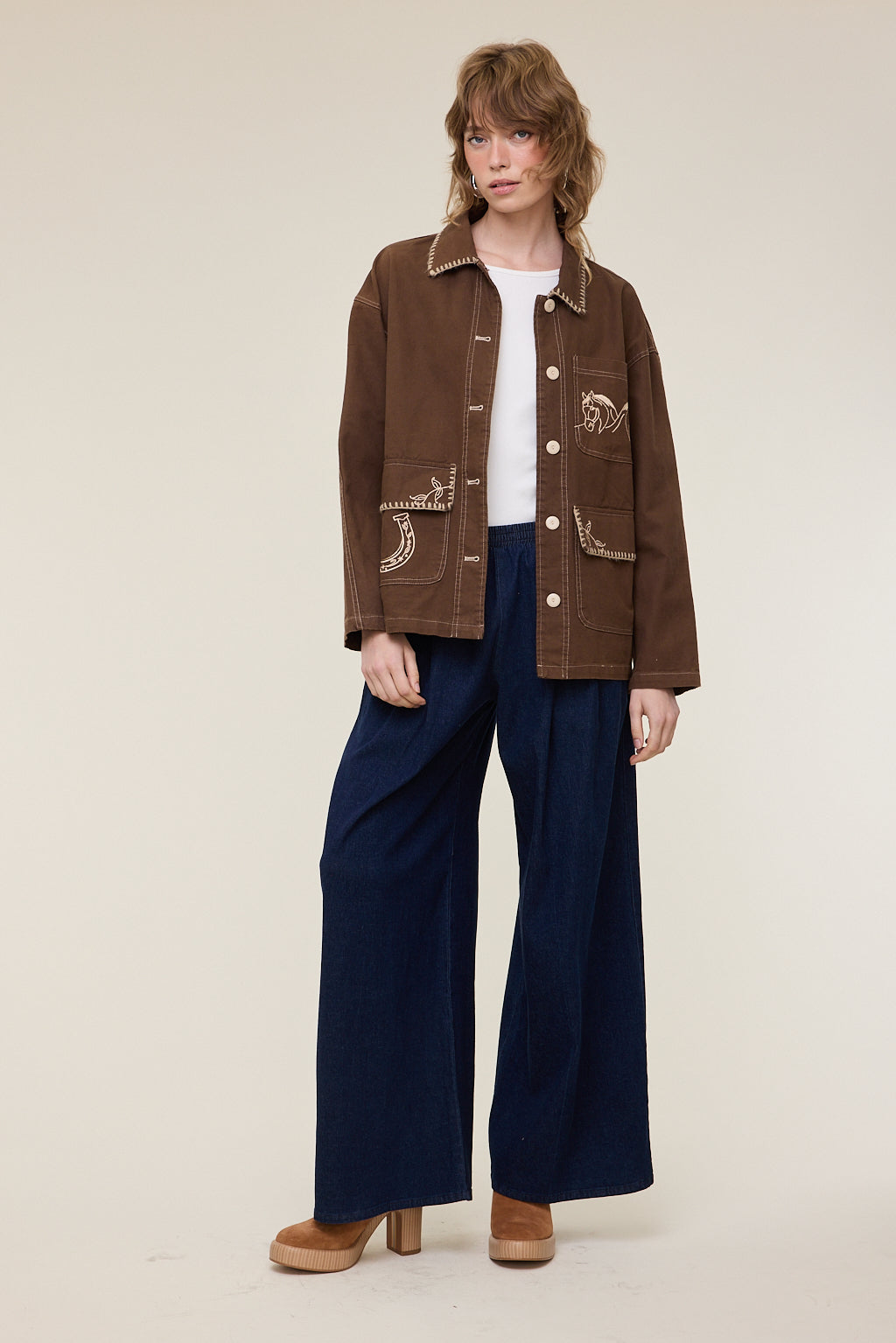 Lyla Western Stitch Jacket