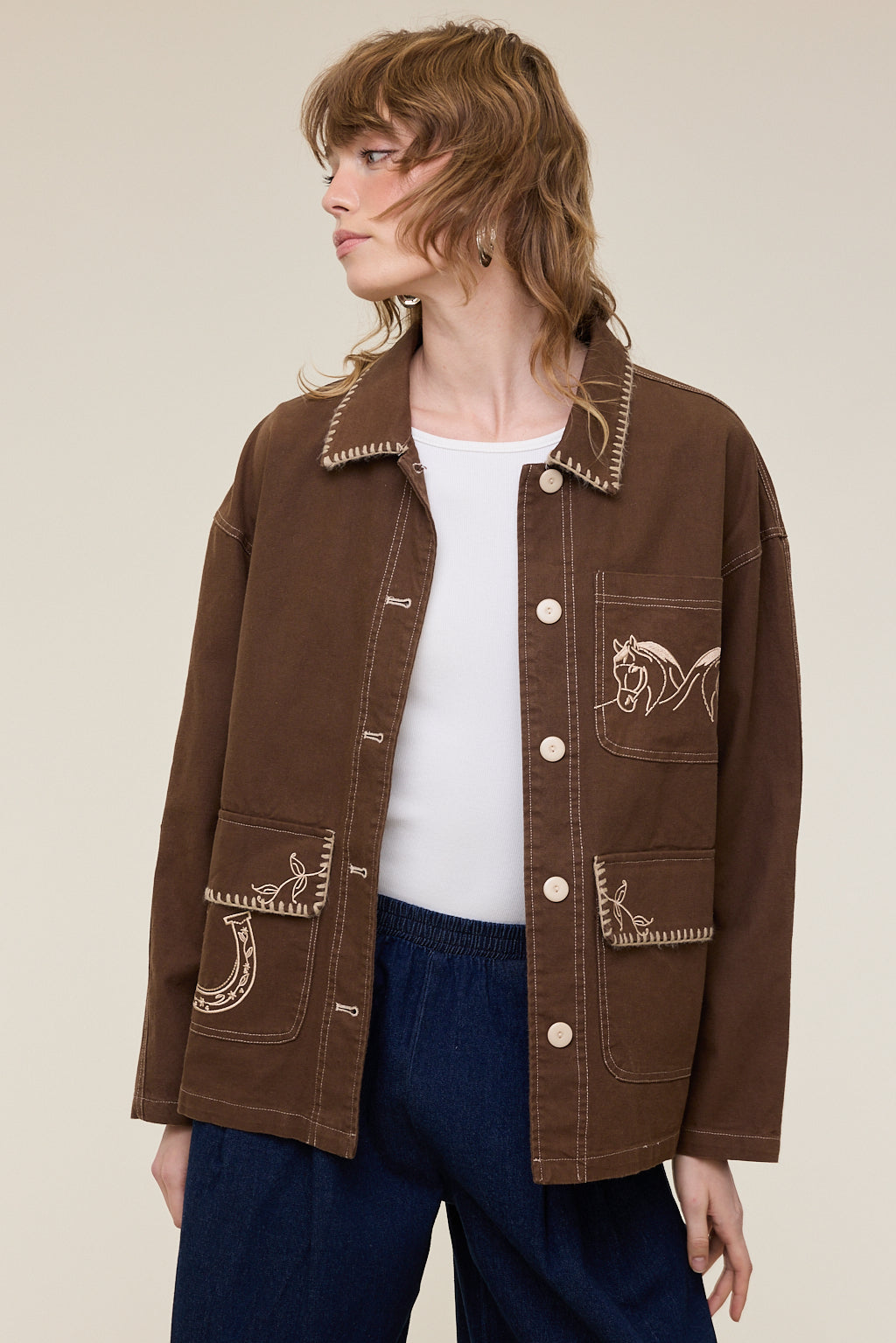 Lyla Western Stitch Jacket