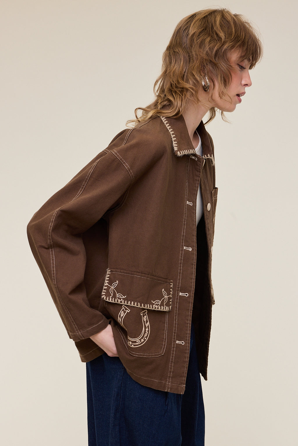 Lyla Western Stitch Jacket