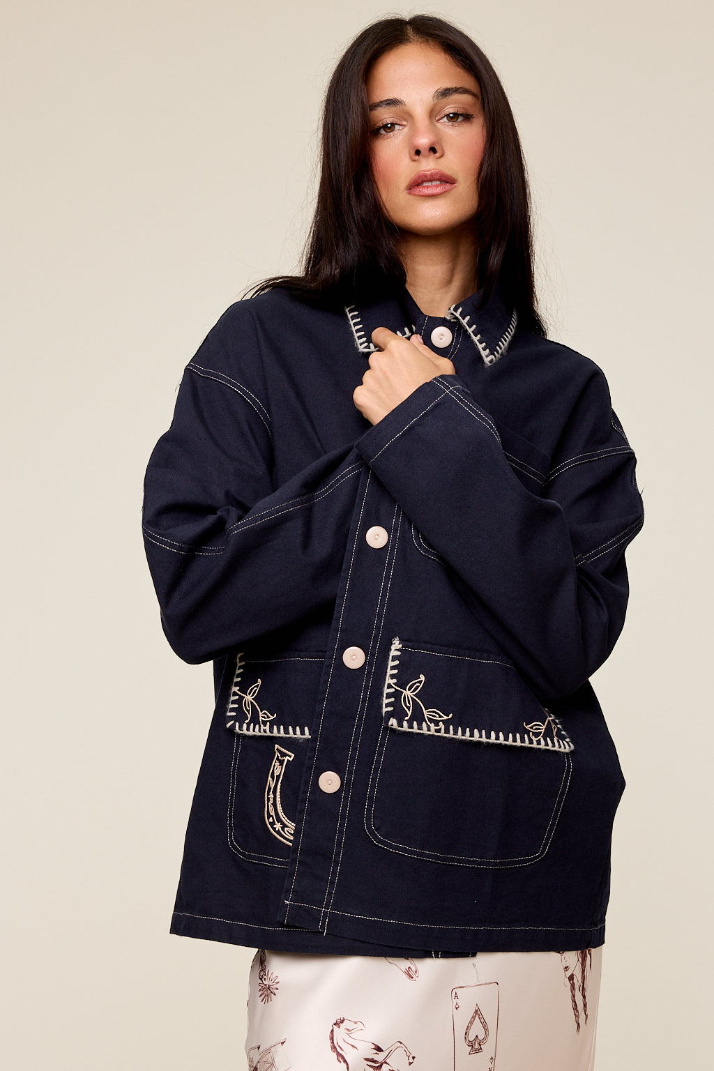 Lyla Western Stitch Jacket