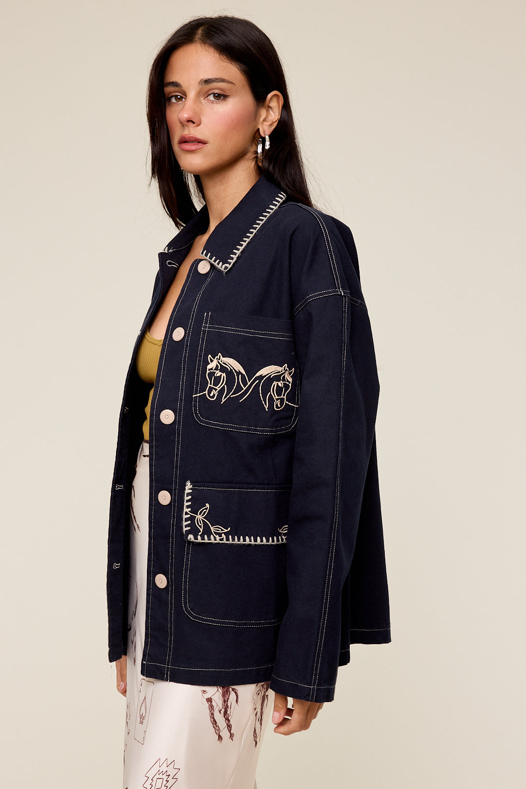 Lyla Western Stitch Jacket