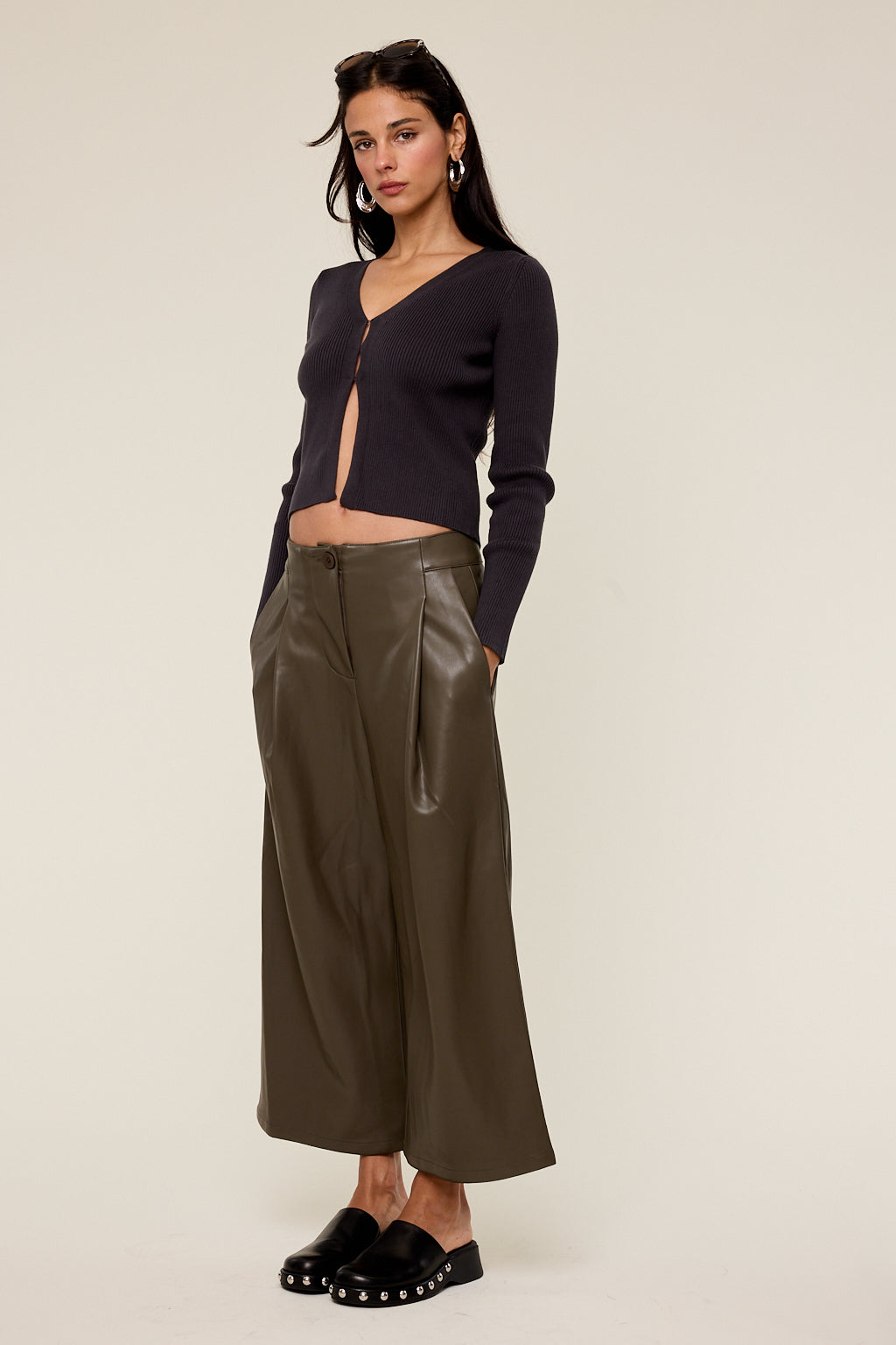 Layla Wide Straight Crop Pants