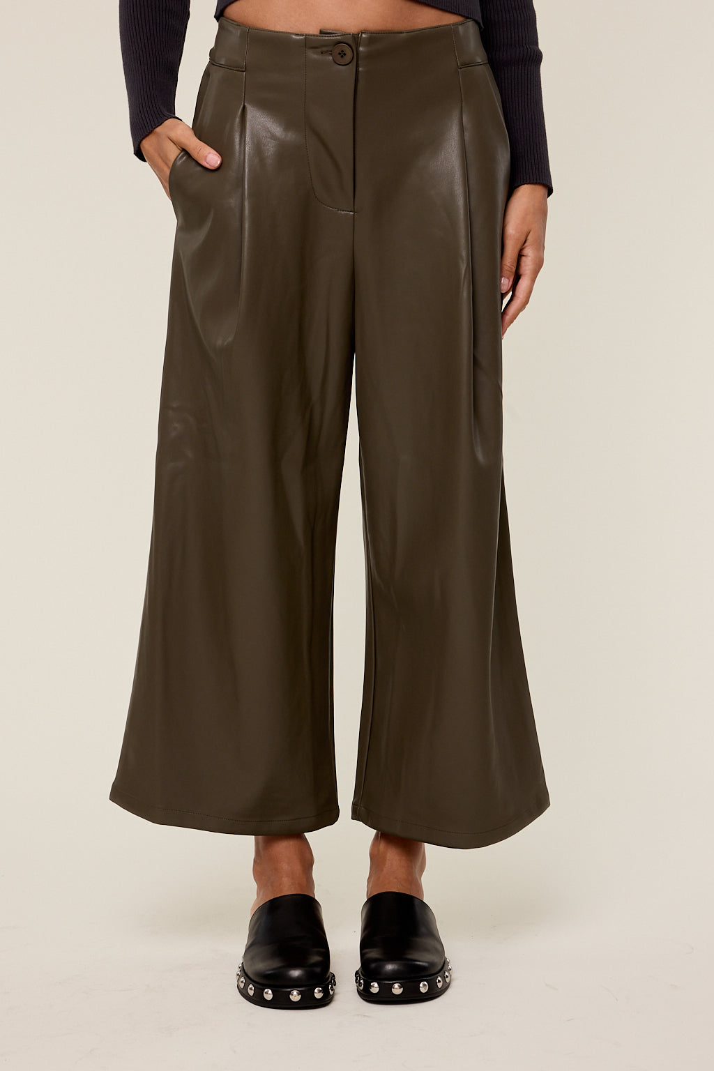 Layla Wide Straight Crop Pants