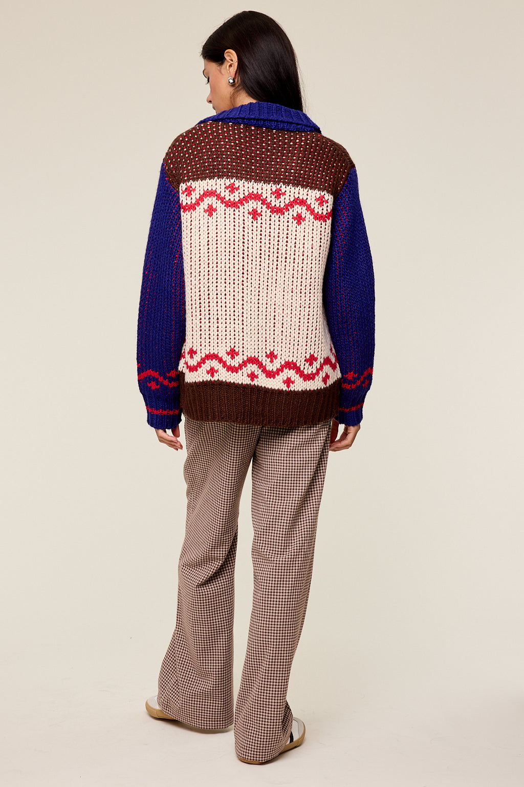 Alice Horseshoe Zip Up Cardigan